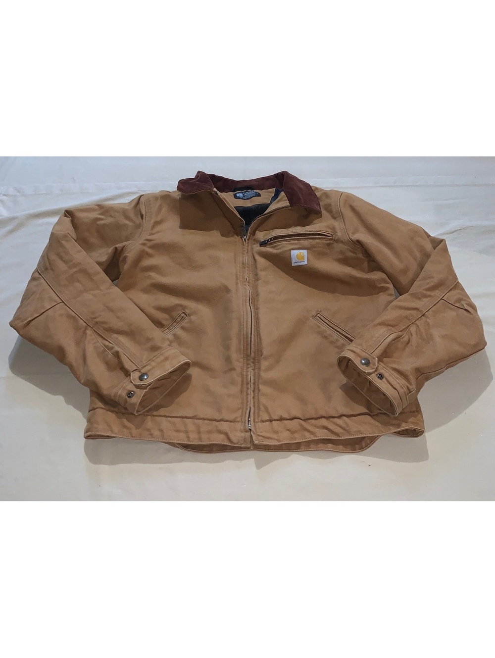Carhartt Brown Duck Detroit Jacket medium